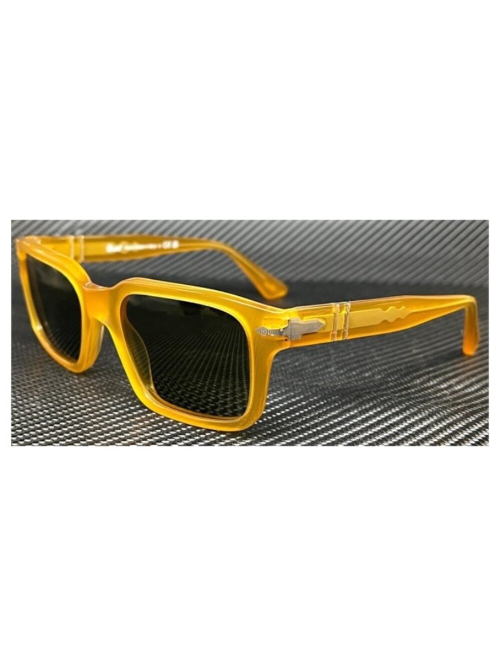 New Persol Men Miele Yellow Sunglasses 53-20-145